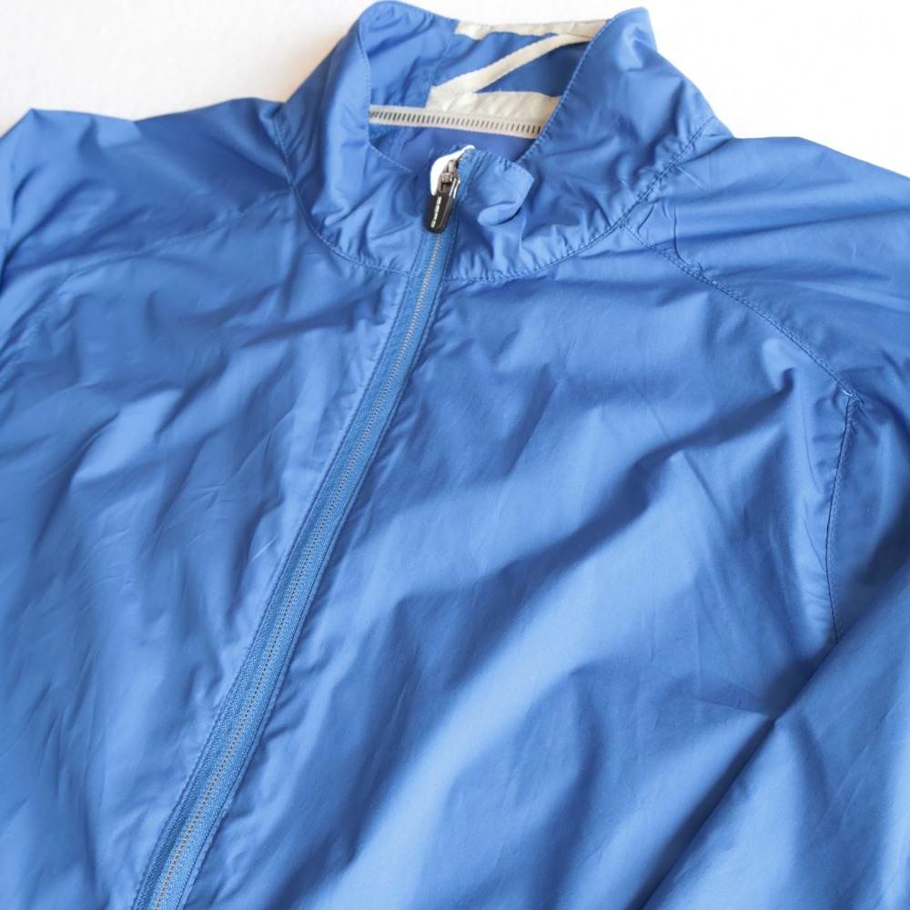 Zero Restriction Tour Series Mens Blue Golf Windbreaker Jacket Size M Performanc